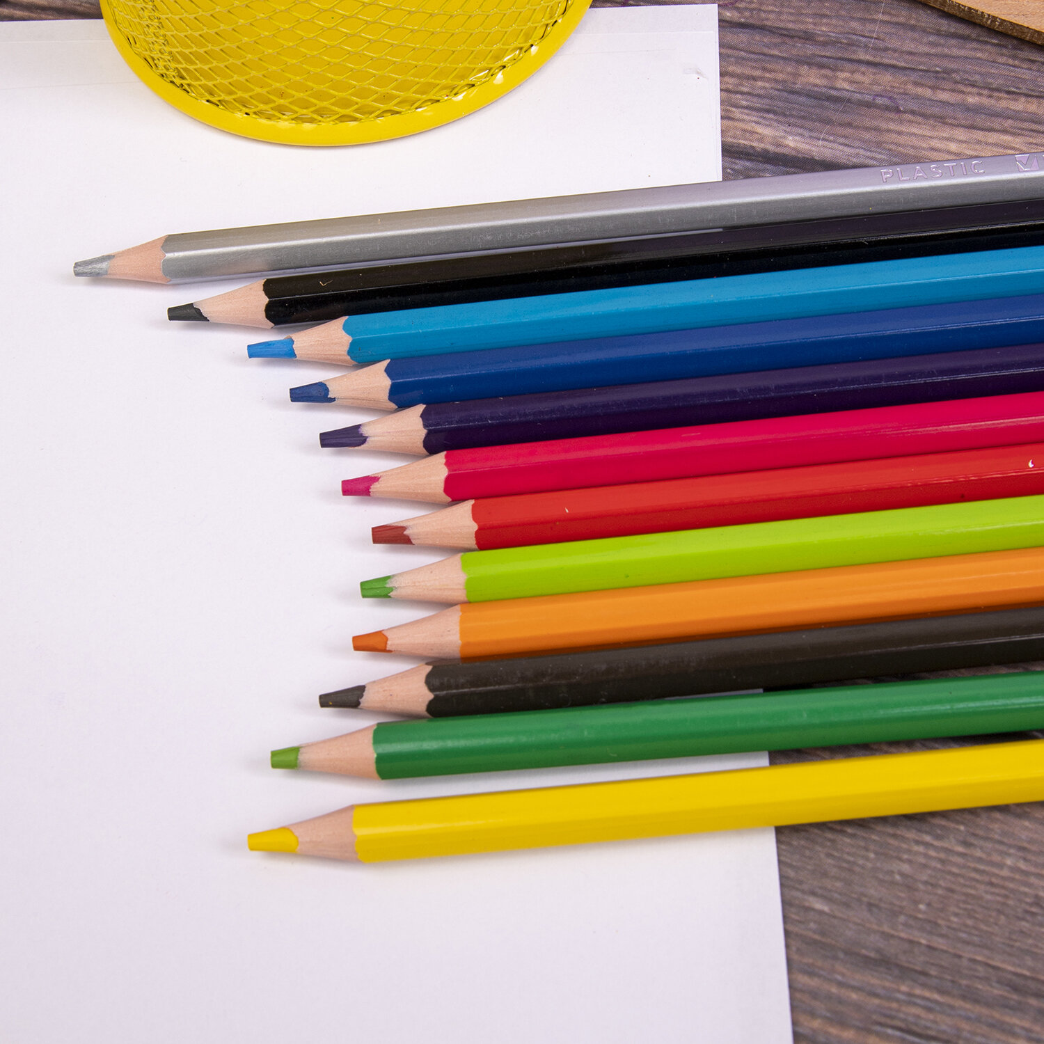 Карандаши цветные Brauberg для рисования набор 12 шт для детей художественные - фото 16