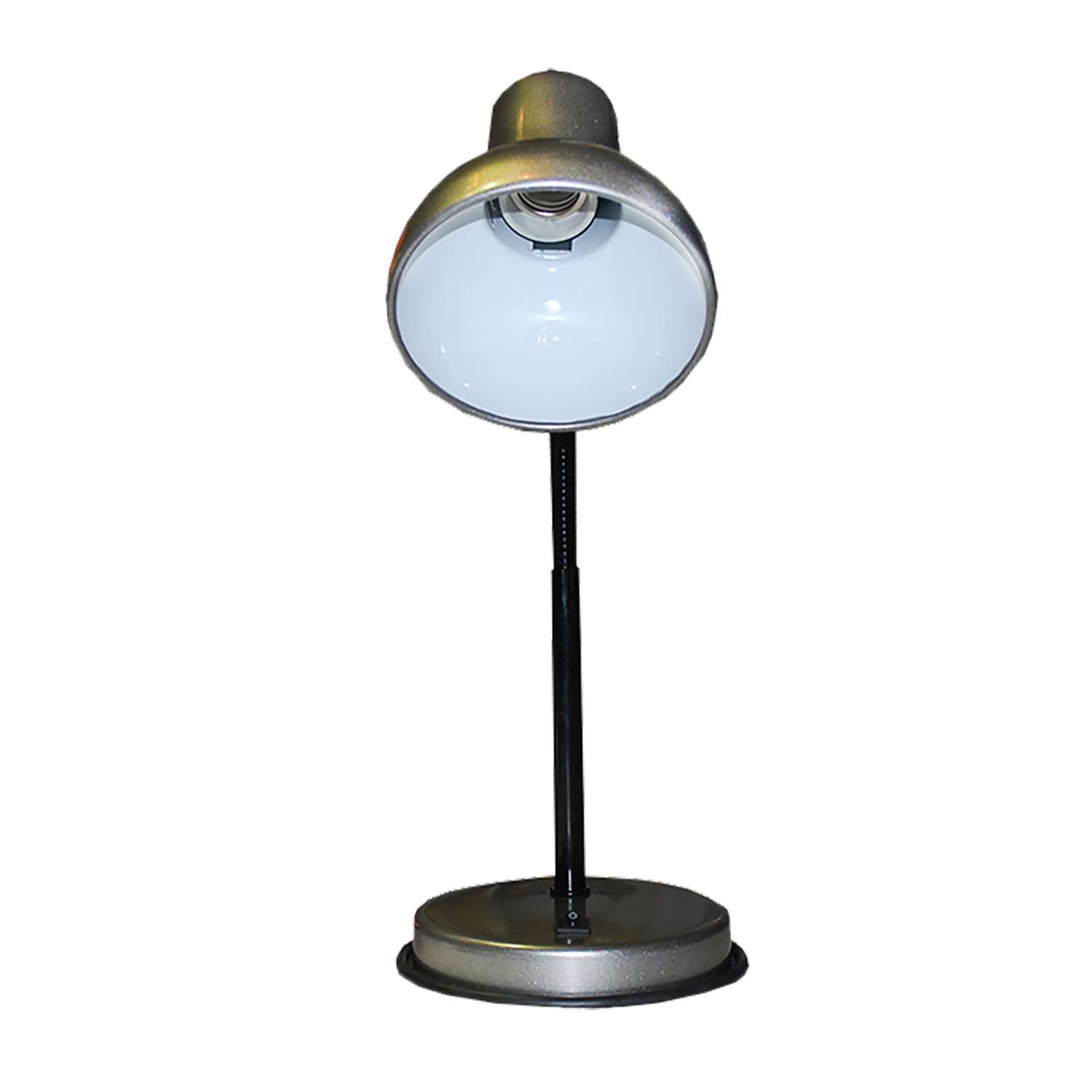 Настольный светильник Трансвит на подставке НТ 2077А серебро - фото 1