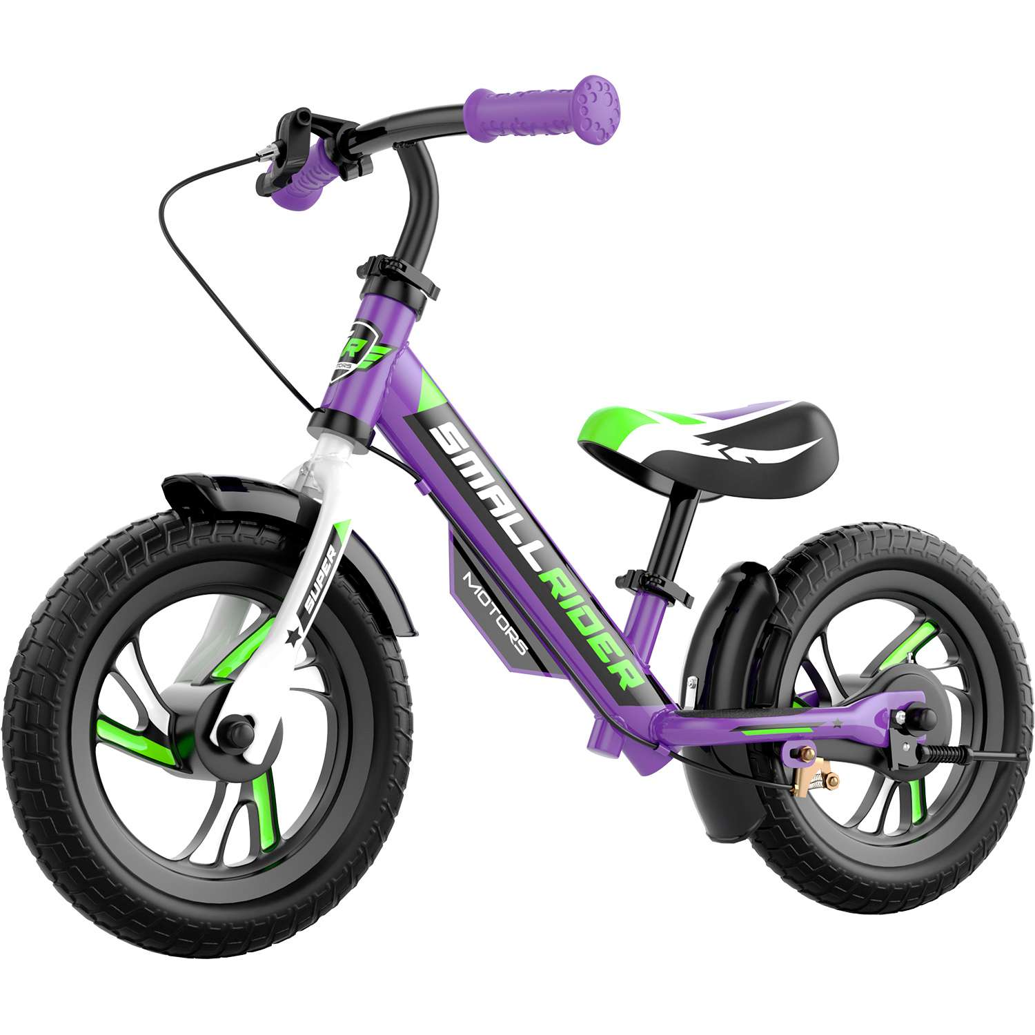 Беговел Small Rider Motors фиолетовый - фото 1