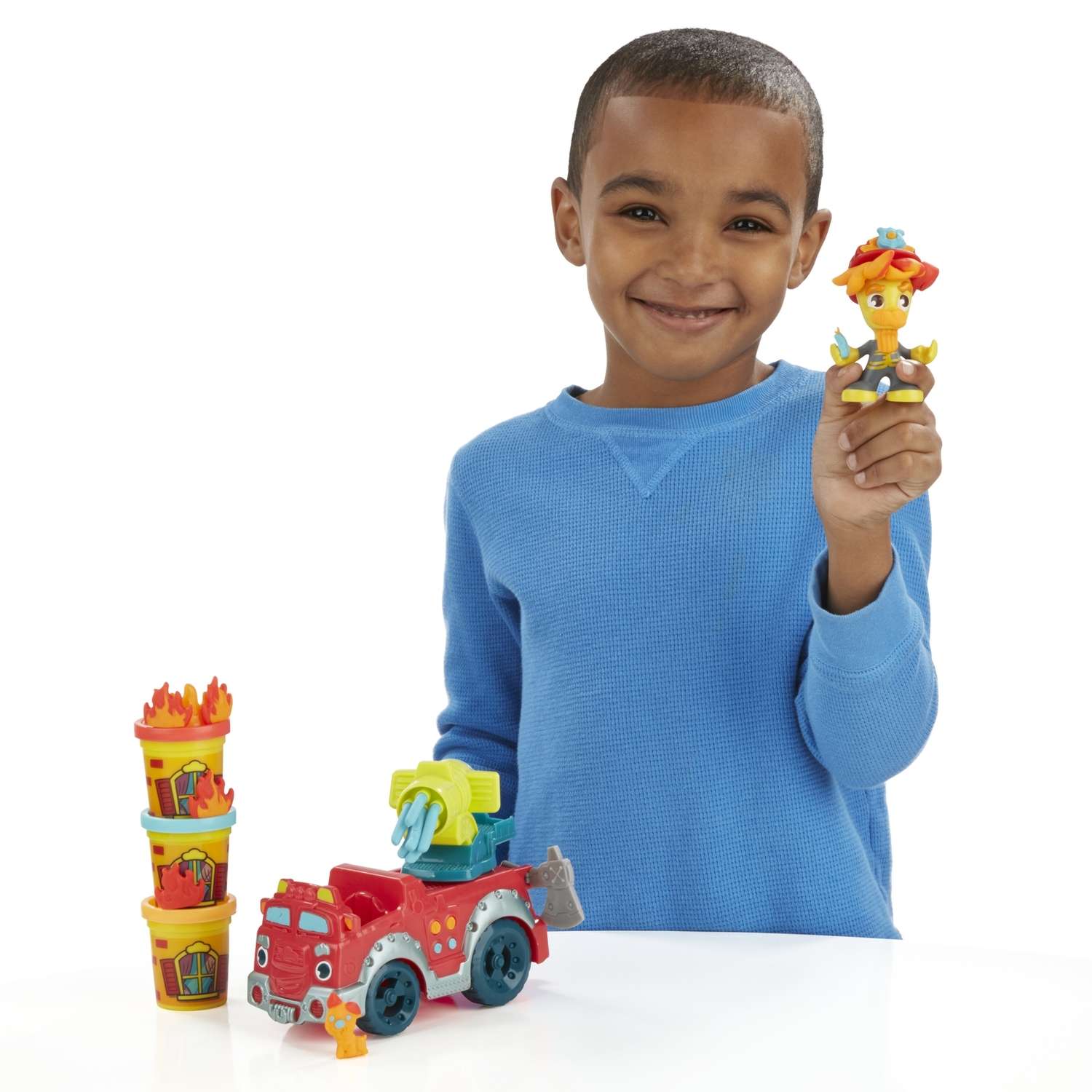 Игровой набор Play-Doh Пожарная машина - фото 5