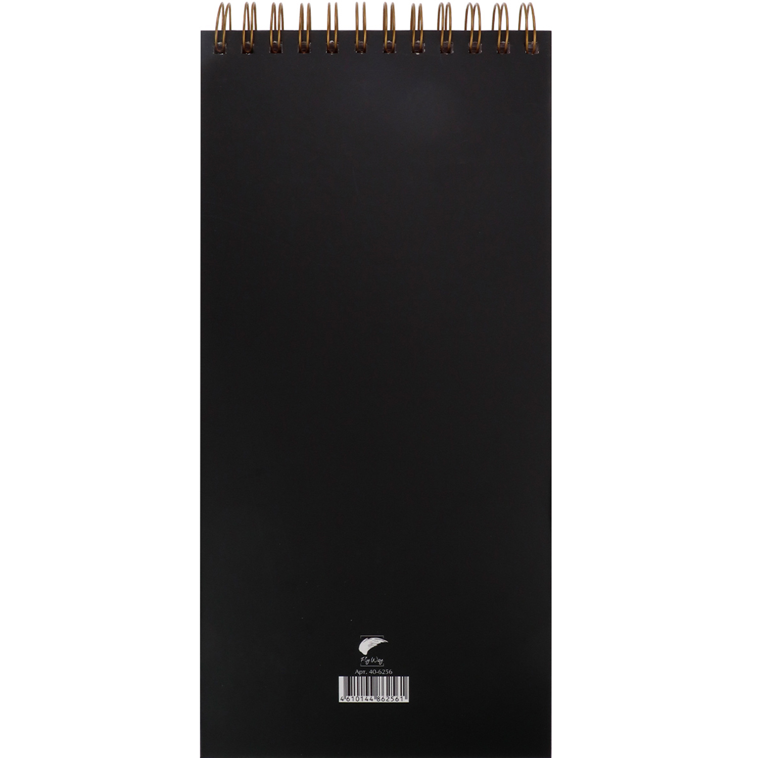 Скетчбук ТМ FlyWay Черный минимализм 40 листов 350х160 мм 210 г/м2 - фото 9