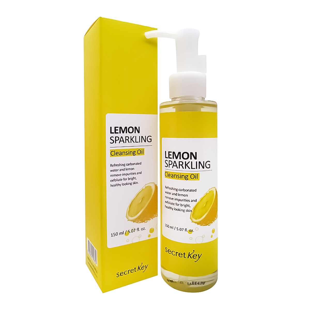 Гидрофильное масло SECRET KEY с экстрактом лимона Lemon Sparkling Cleansing Oil 150мл - фото 1