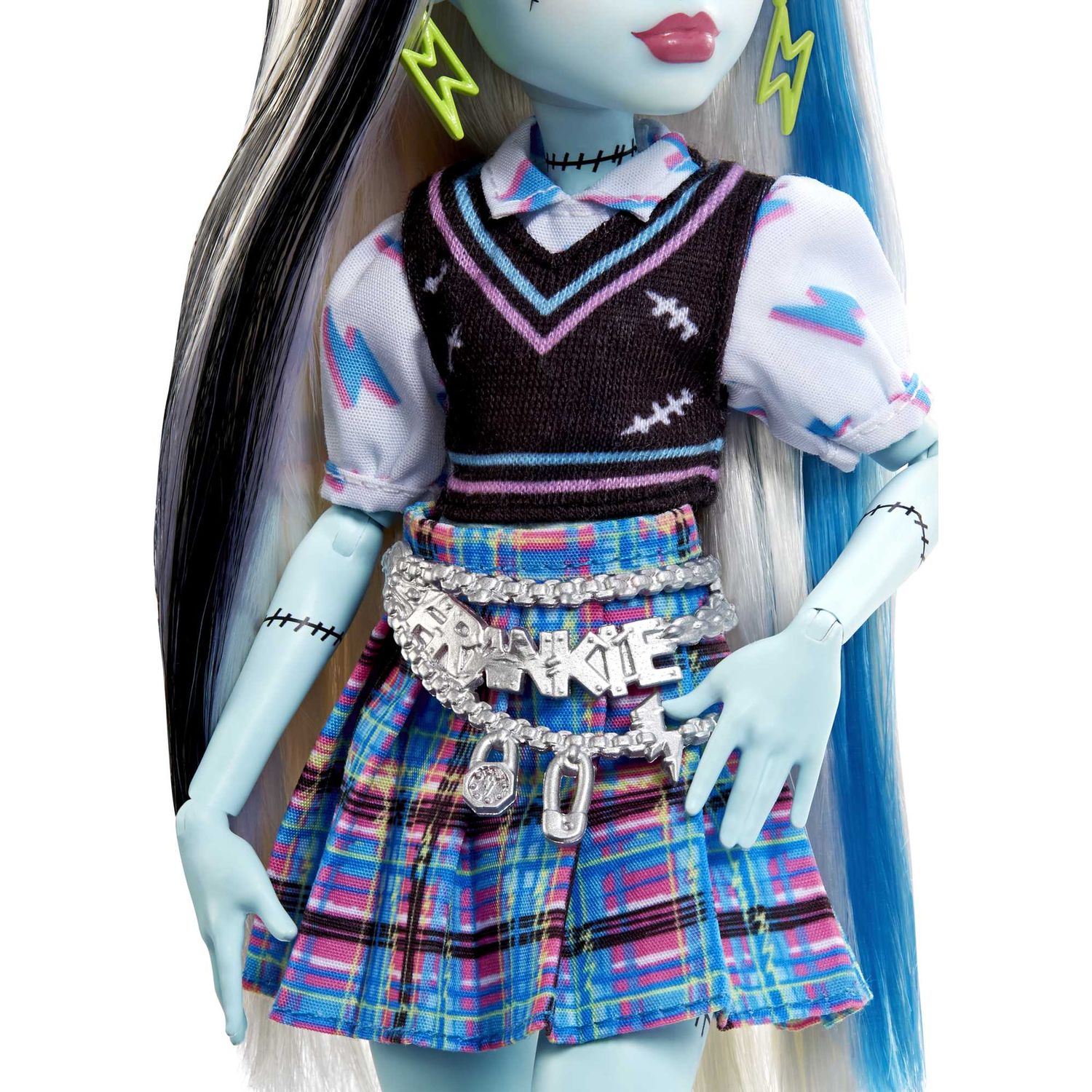 Кукла модельная Monster High Frankie HHK53 - фото 6