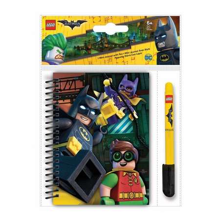 Набор LEGO блокнот 100 лист линейка гелевая ручка