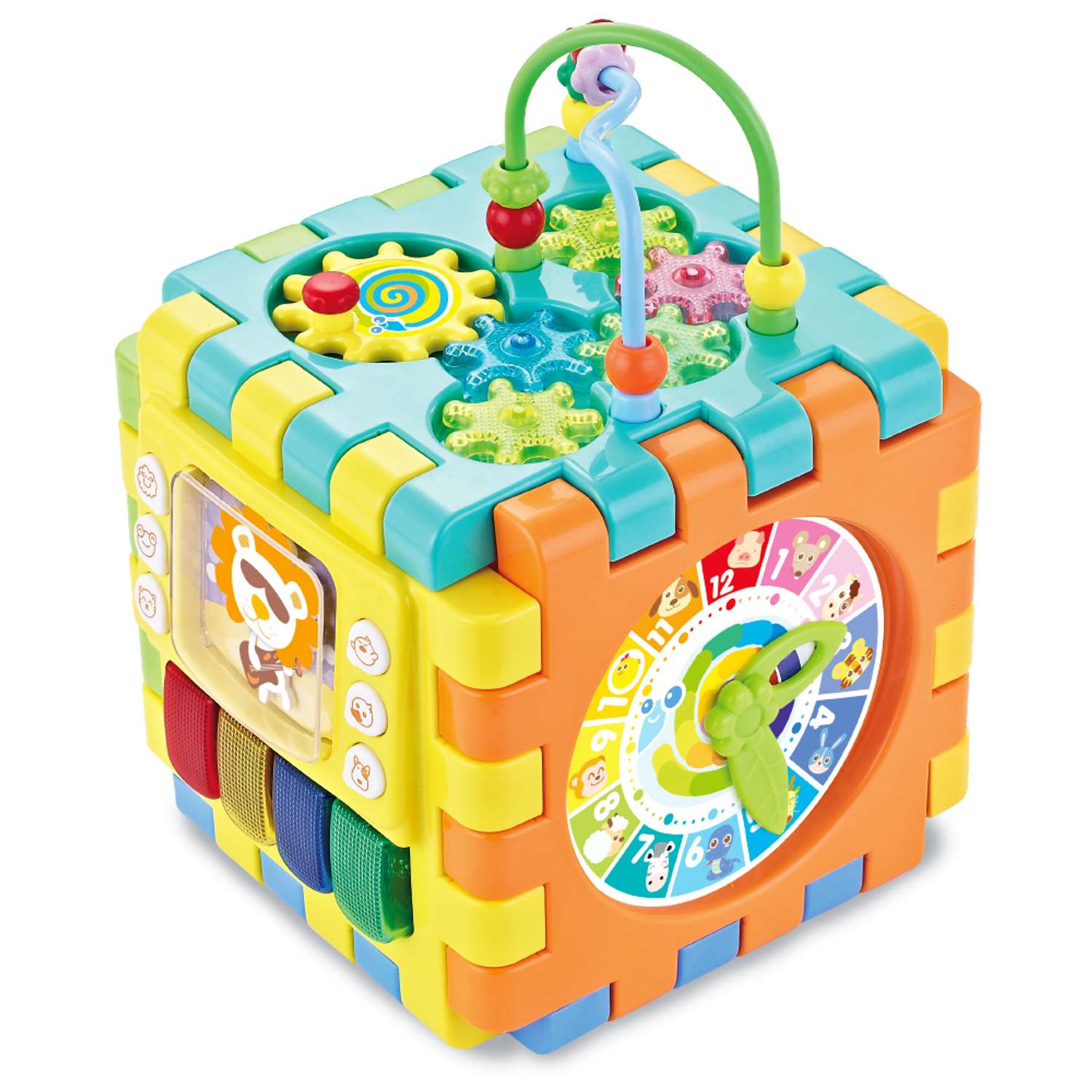 Развивающая игрушка бизи-куб SHARKTOYS сортер - фото 1