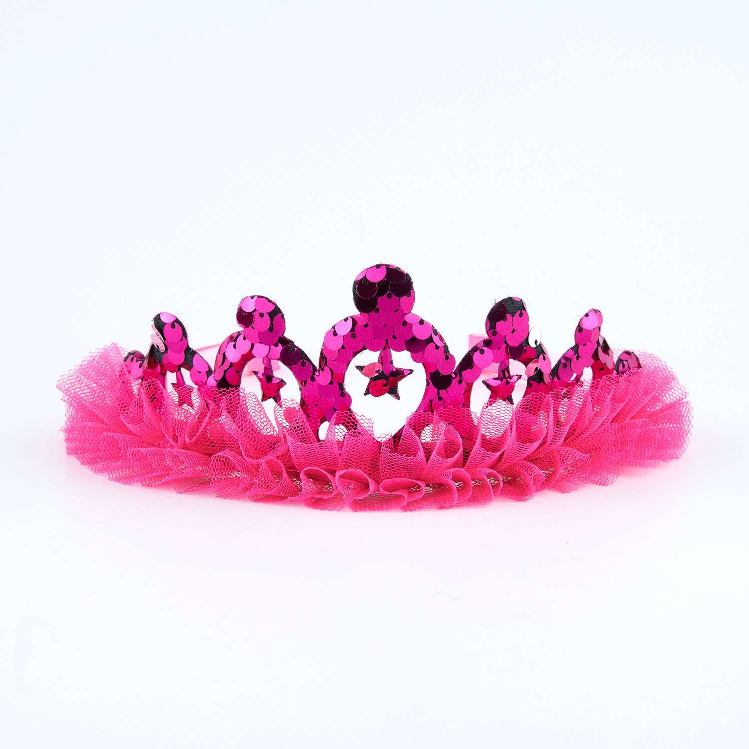 Ободок-корона для волос ВД трейд новогодняя для девочки в ассортименте NY-001-21 - фото 2