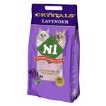 Наполнитель для кошек N1 Crystals с ароматом лаванды силикагелевый 5л