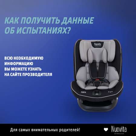 Автокресло Nuovita Maczione N123i-2 Серый