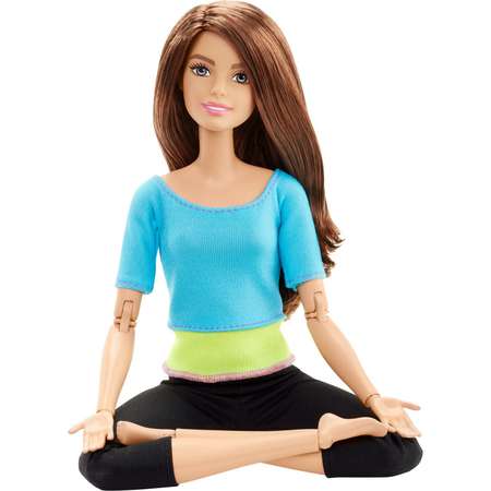 Кукла Barbie Безграничные движения Брюнетка с артикуляцией тела DJY08