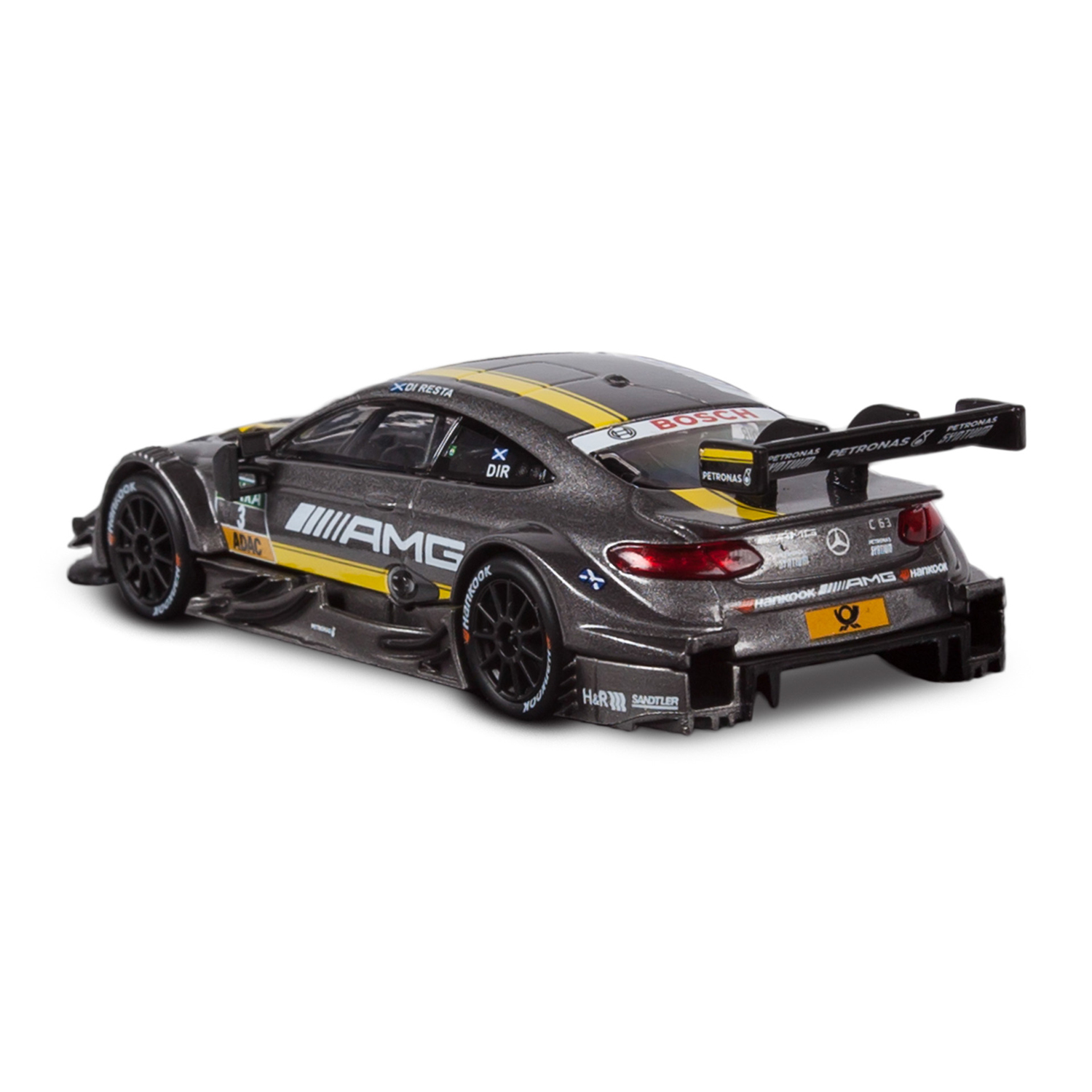 Автомобиль Mobicaro Mercedes AMG C63 DTM 1:43 черный 444999(B) - фото 4