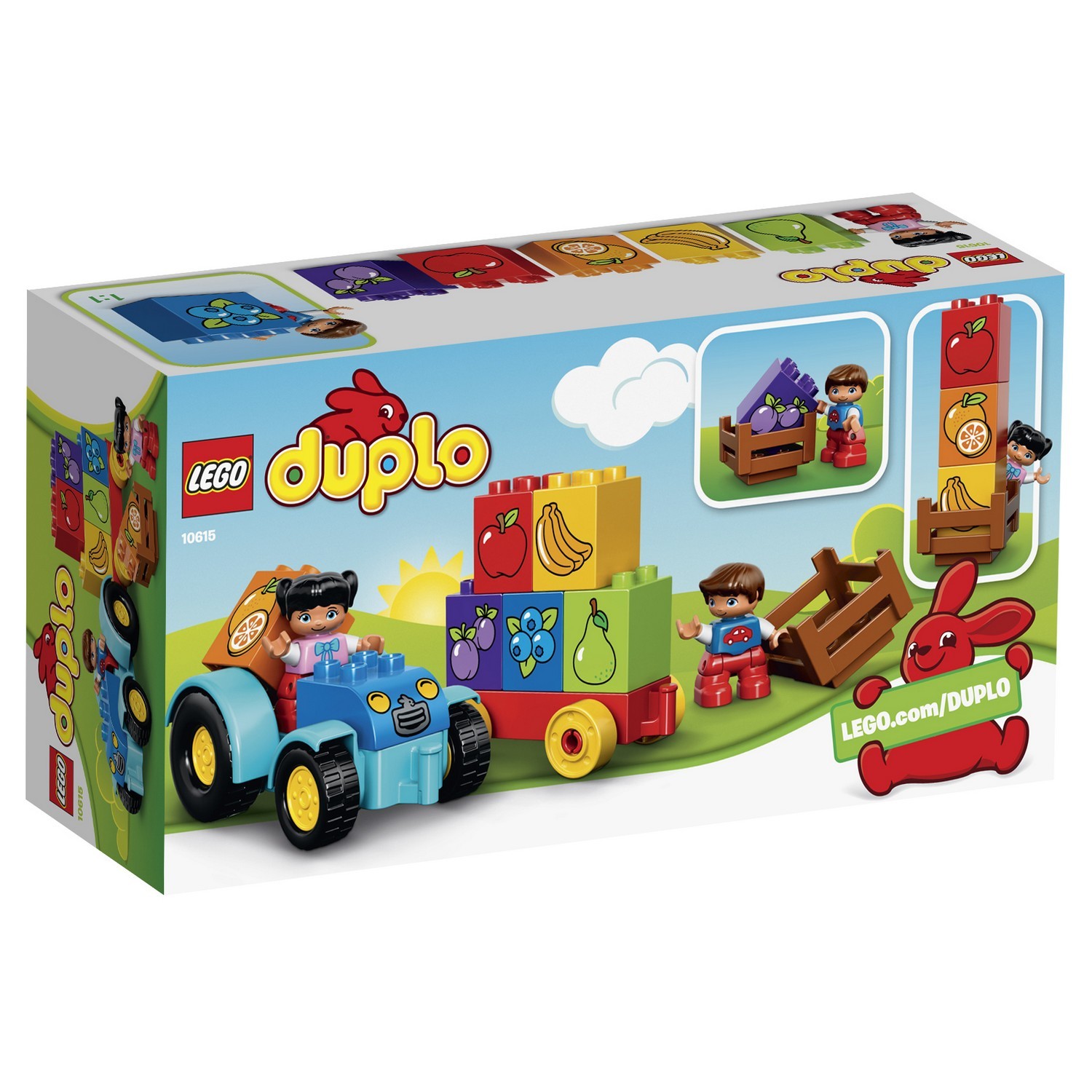 Конструктор LEGO DUPLO My First Мой первый трактор (10615) купить по цене  999 ₽ в интернет-магазине Детский мир