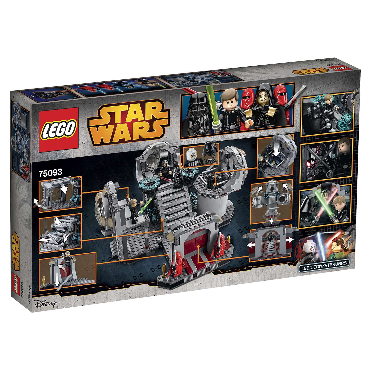 Конструктор LEGO Star Wars TM Звезда Смерти™ - Последняя схватка (75093) - фото 3