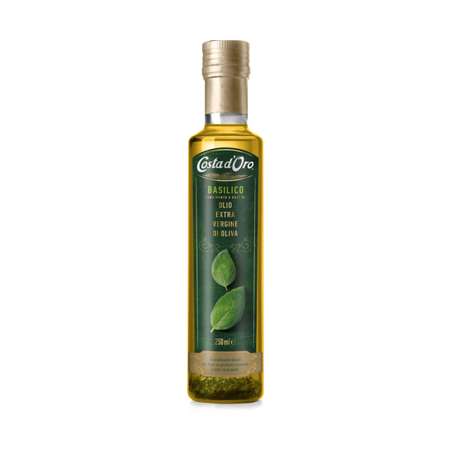 Оливковое масло Costa dOro Extra Virgin с базиликом