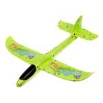 Планер Funny Toys Самолет Супербыстрый зелёный