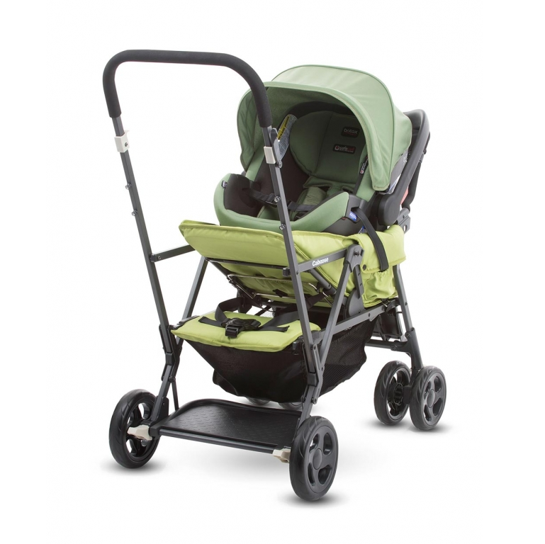 Прогулочная коляска JOOVY Caboose Graphite Желтая - фото 2