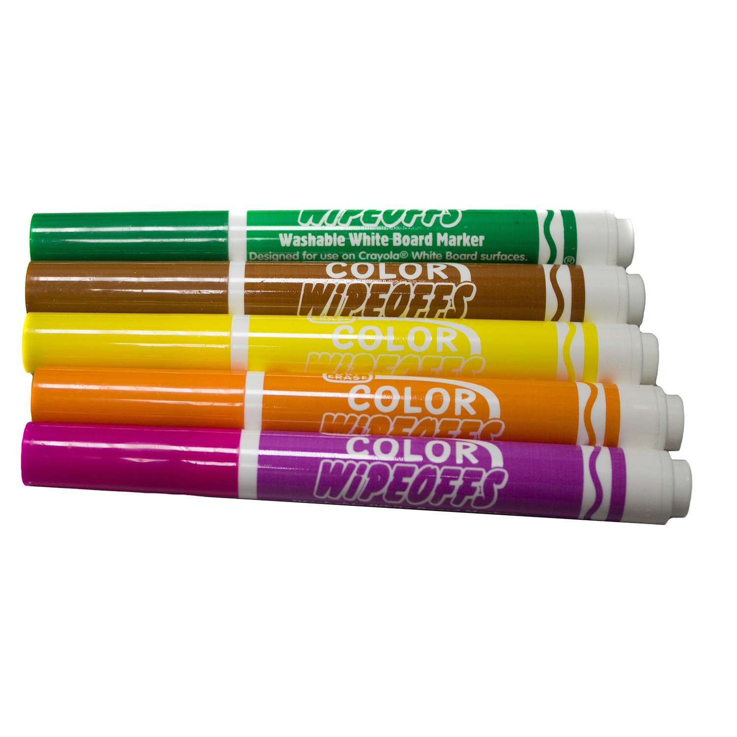 фломастеры для письма на доске Crayola 8 цветов радуги - фото 2