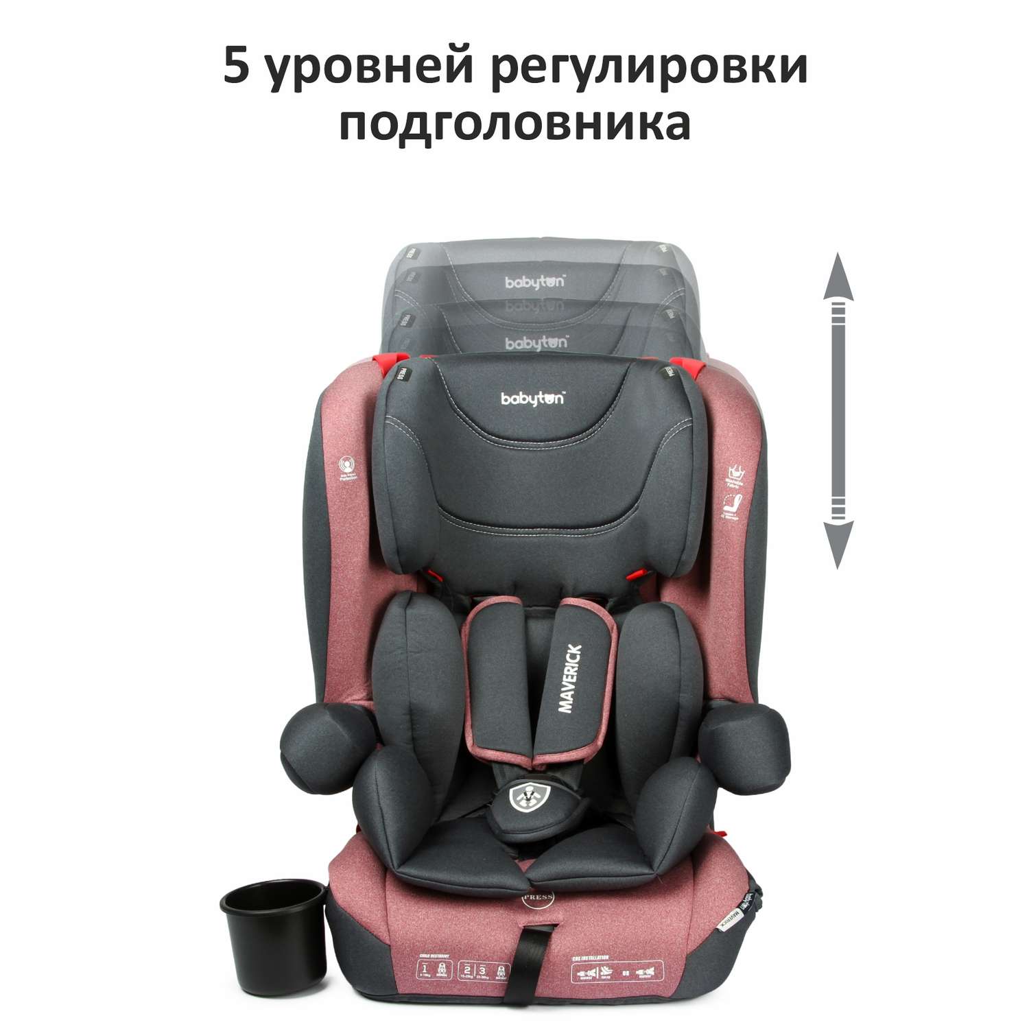 Автокресло Babyton Maverick Red - фото 5