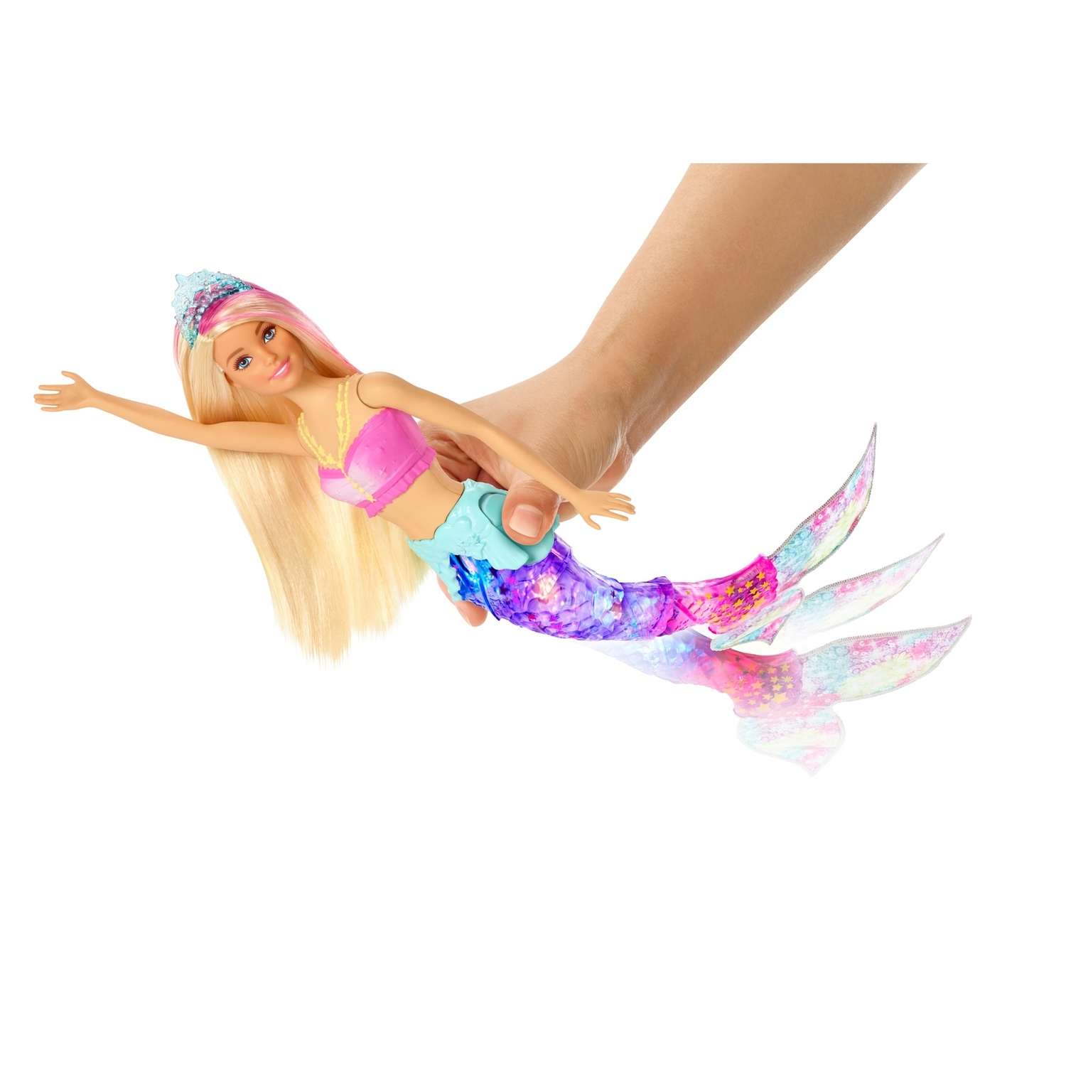 Кукла Barbie Dreamtopia Мерцающая русалочка GFL82 GFL82 - фото 9