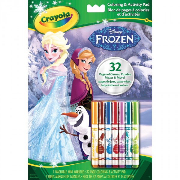 Раскраска Crayola Холодное сердце - фото 1