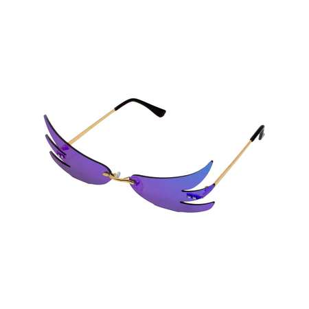 Очки Pixel Crew солнцезащитные детские Крылья фиолетовые