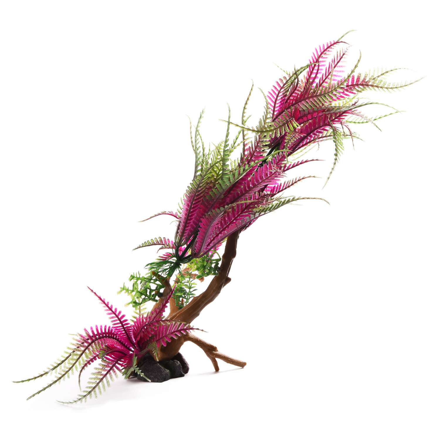 Декорация для аквариума FAUNA Растение на коряге-5 FIAD-1251 - фото 2