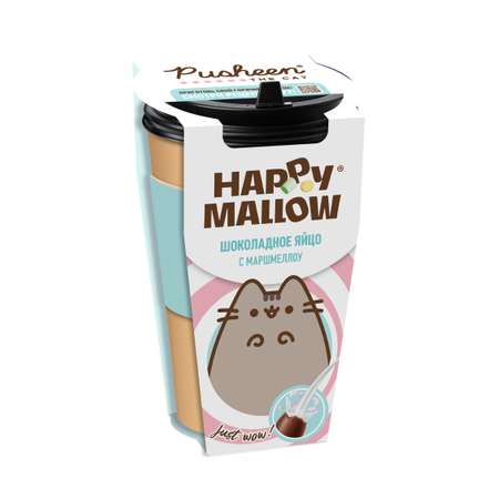 Шоколадное яйцо Сладкая сказка Happy mallow pusheen 70г