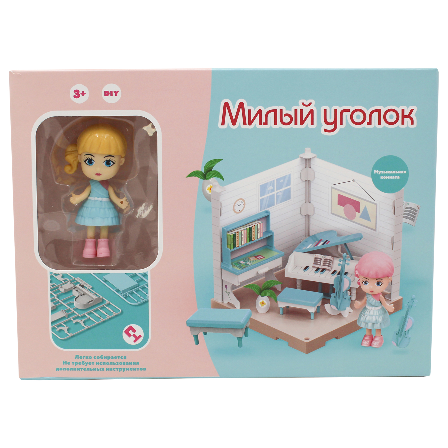 Набор игровой Funky Toys Милый уголок музыкальная комната FT3104 FT3104 - фото 5