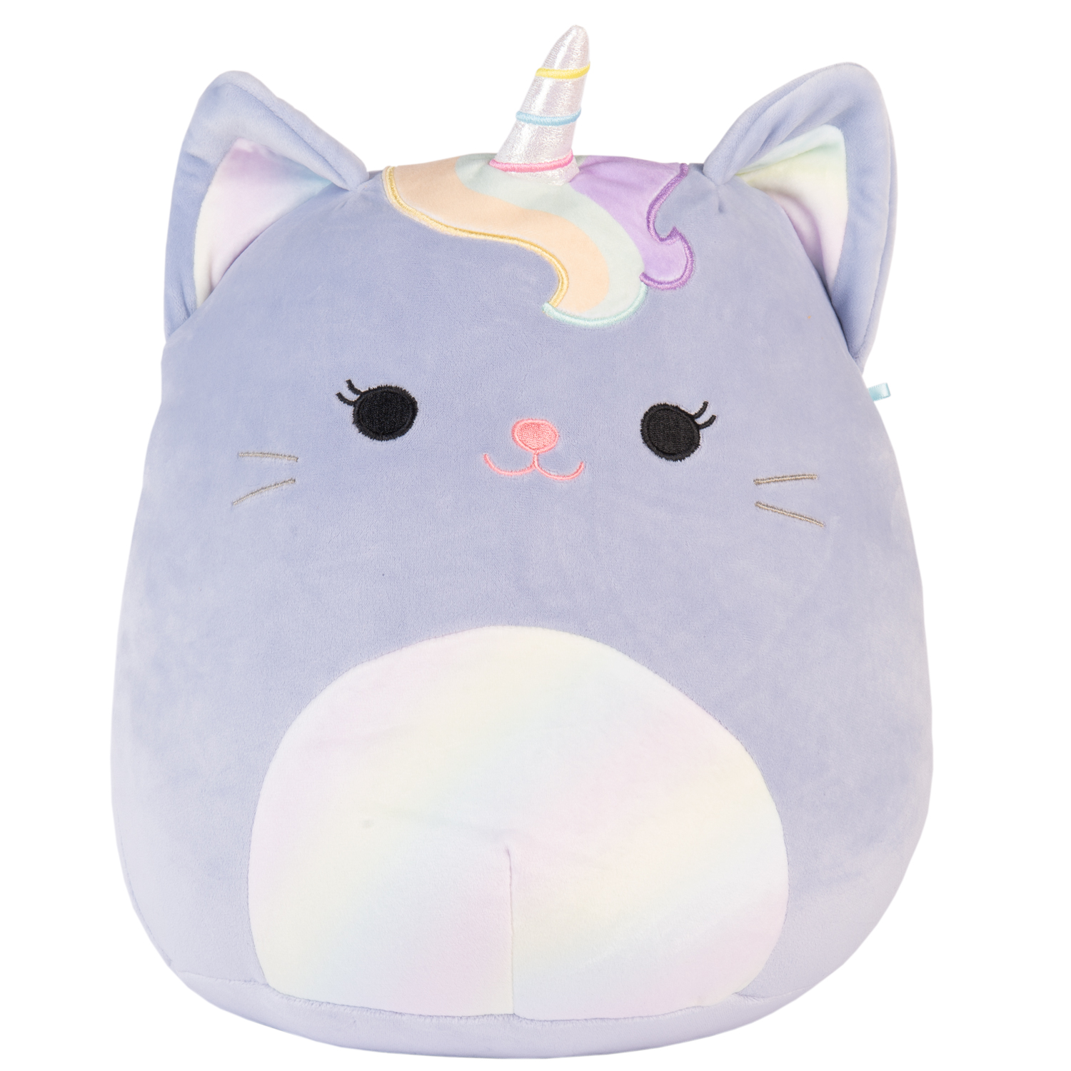 Игрушка мягконабивная Squishmallows Кошка-единорожка Кларисса 39438 - фото 1