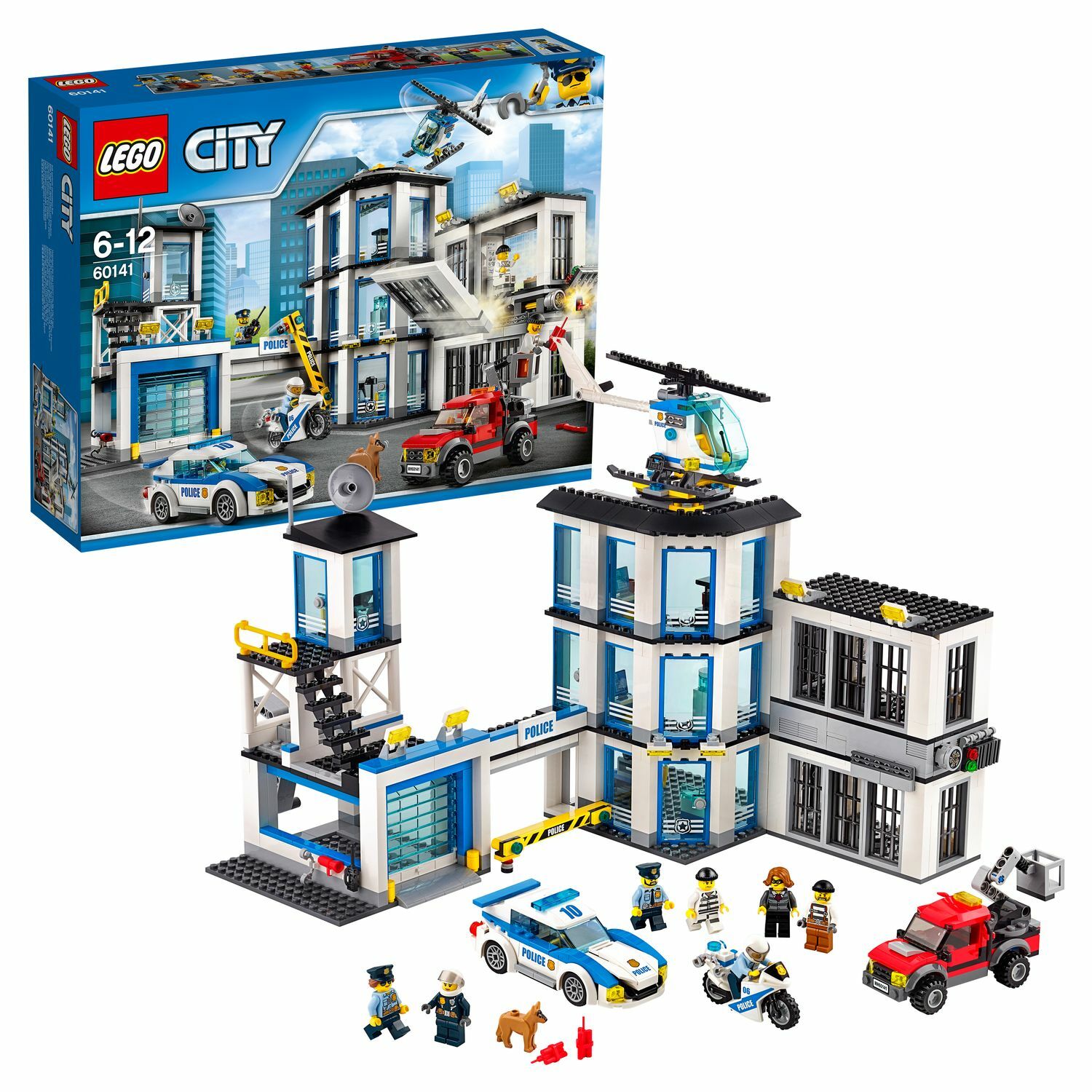 Конструктор LEGO City Police Полицейский участок (60141) купить по цене  7999 ₽ в интернет-магазине Детский мир