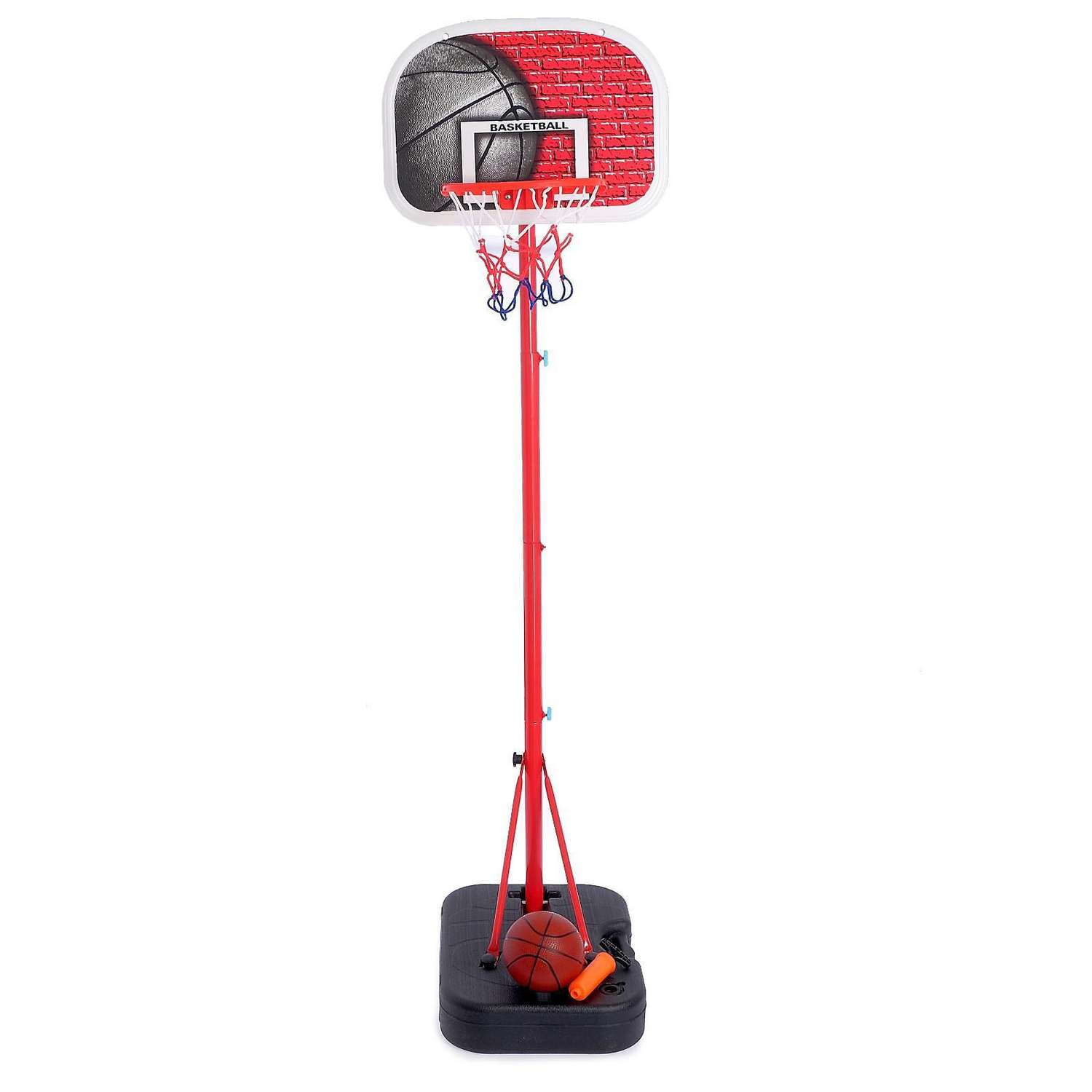 Набор Sima-Land для баскетбола «Штрафной». высота от 106 до 166 см - фото 3