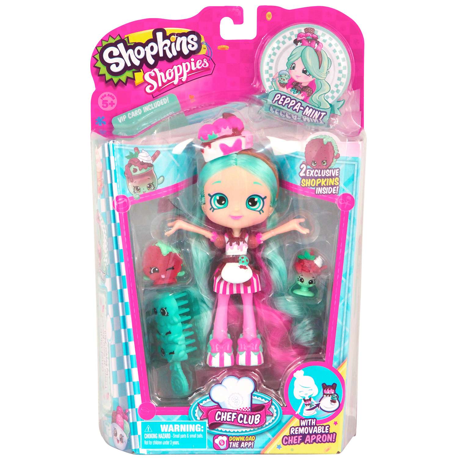 Кукла Shopkins Shoppies Peppa-Mint 56300 56188 (56266 56268 56300 56301) - фото 2