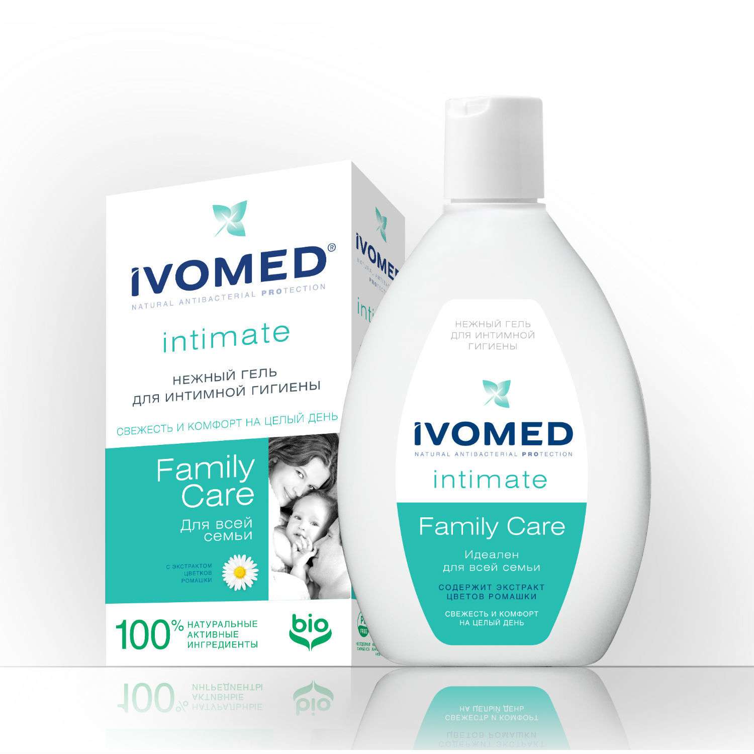 Гель для интимной гигиены IVOMED Family Care с экстрактом ромашки 250 мл - фото 1