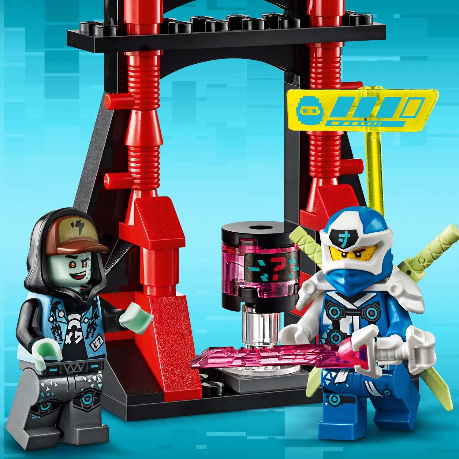 Конструктор LEGO Ninjago Киберрынок 71708 - фото 17