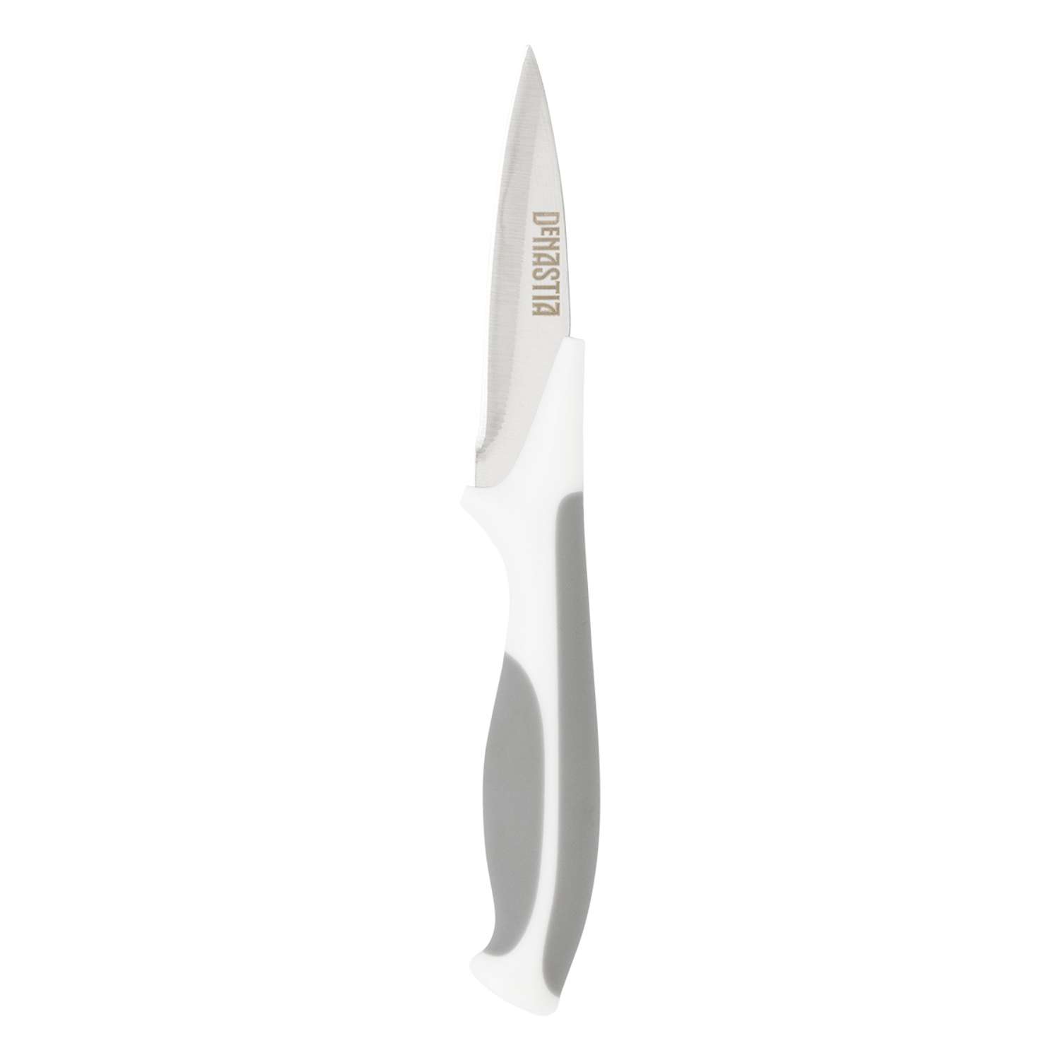 Нож кухонный DeNASTIA для чистки овощей 17.3 см серый - фото 2