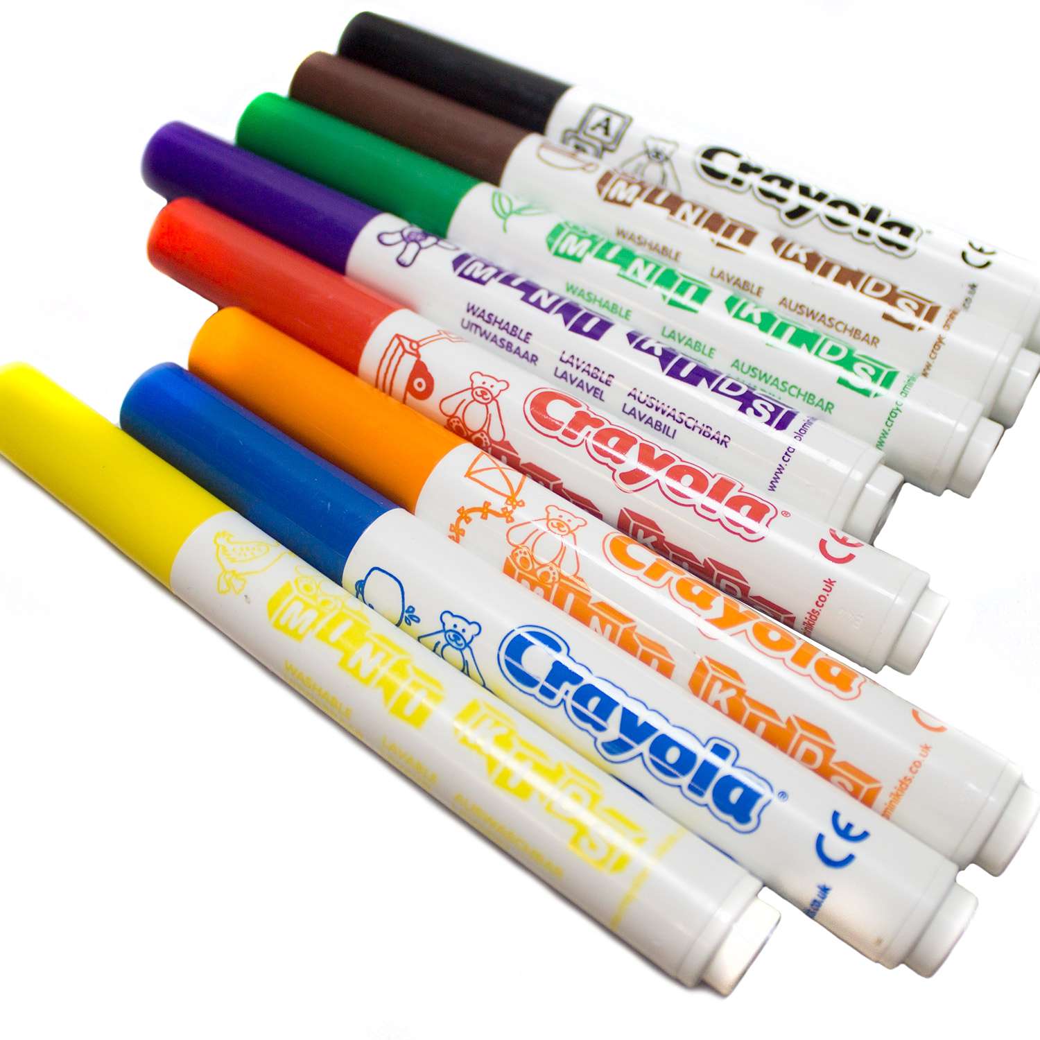 Фломастеры Crayola смываемые 8 шт - фото 4