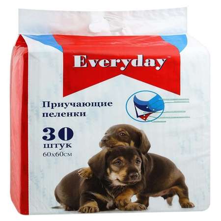 Пеленки для животных Everyday. гелевые 60*60см 30шт