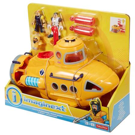 Набор транспорта IMAGINEXT Fisher-Price Океан N8270