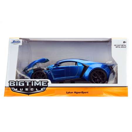 Машина Jada 1:24 Lykan Hypersport Синяя 98076