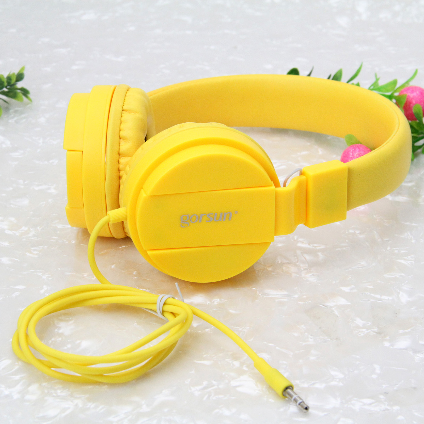 Наушники Детские Gorsun GS-778 yellow - фото 5