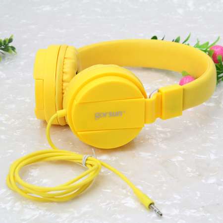 Наушники Детские Gorsun GS-778 yellow