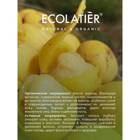 Шампунь для волос Ecolatier Здоровье и красота 250 мл