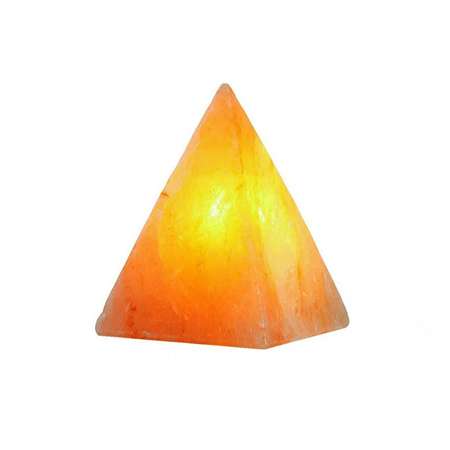 Солевая лампа Ripoma Пирамида без подставки 15х15х18 см