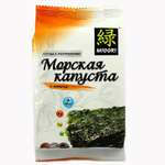 Морская капуста Midori сушеная обжаренная в кунжутном масле со вкусом кимчи 5г