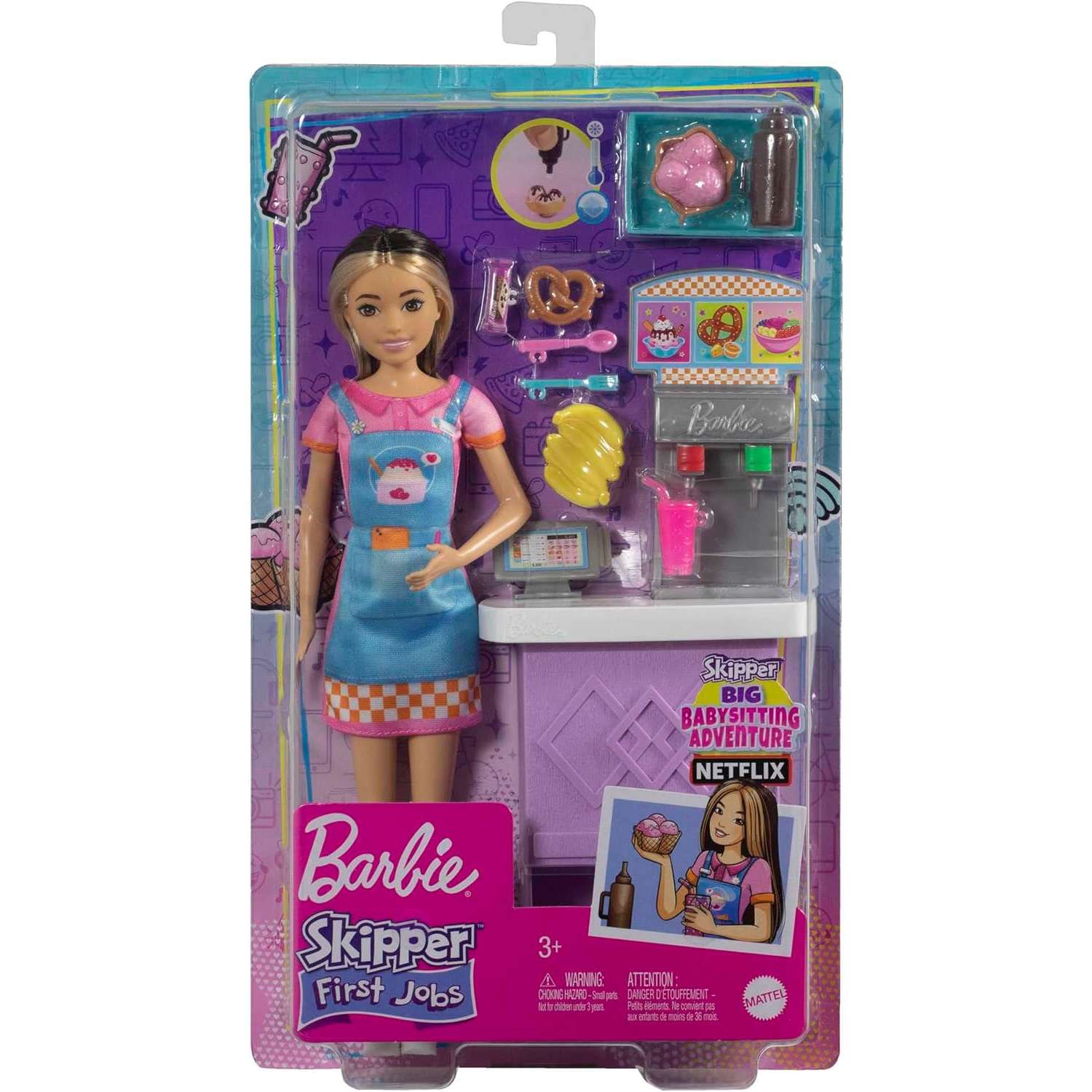 Набор игровой Barbie Моя первая работа закусочная с аксессуарами HKD79 HKD79 - фото 7