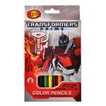 Карандаши цветные Kinderline Transformers 8цветов TRAB-US1-8P-12