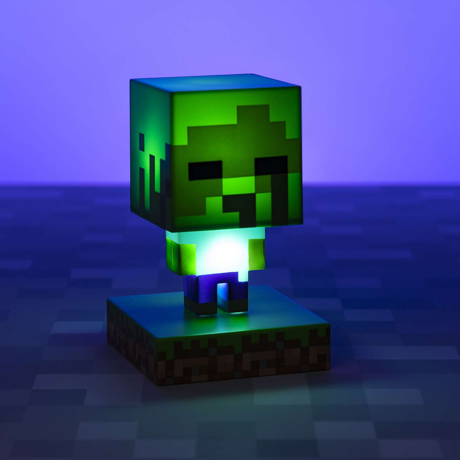 Светильник PALADONE Minecraft Zombie Icon Light V2 PP6592MCFV2 - фото 6
