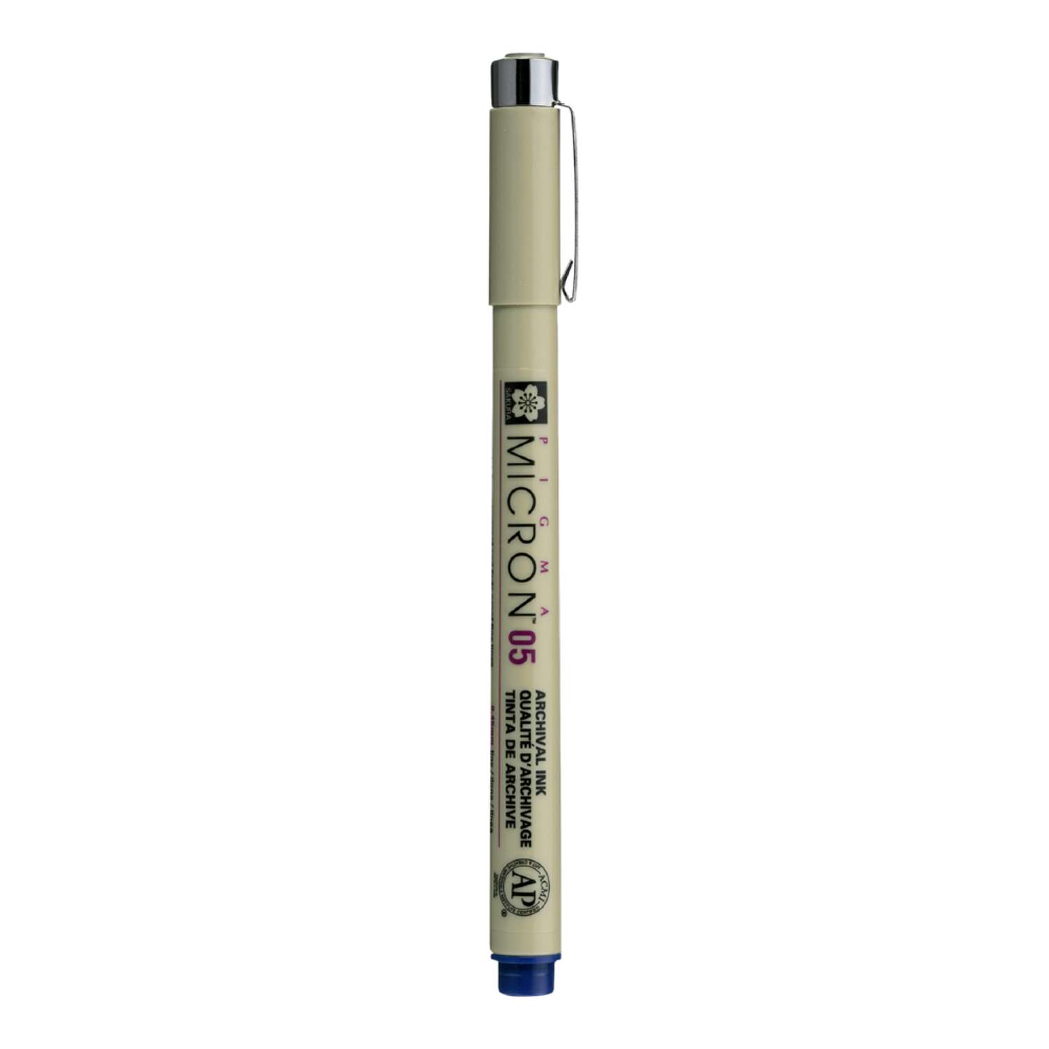Ручка капиллярная Sakura Pigma Micron 05 цвет чернил: королевский синий - фото 1