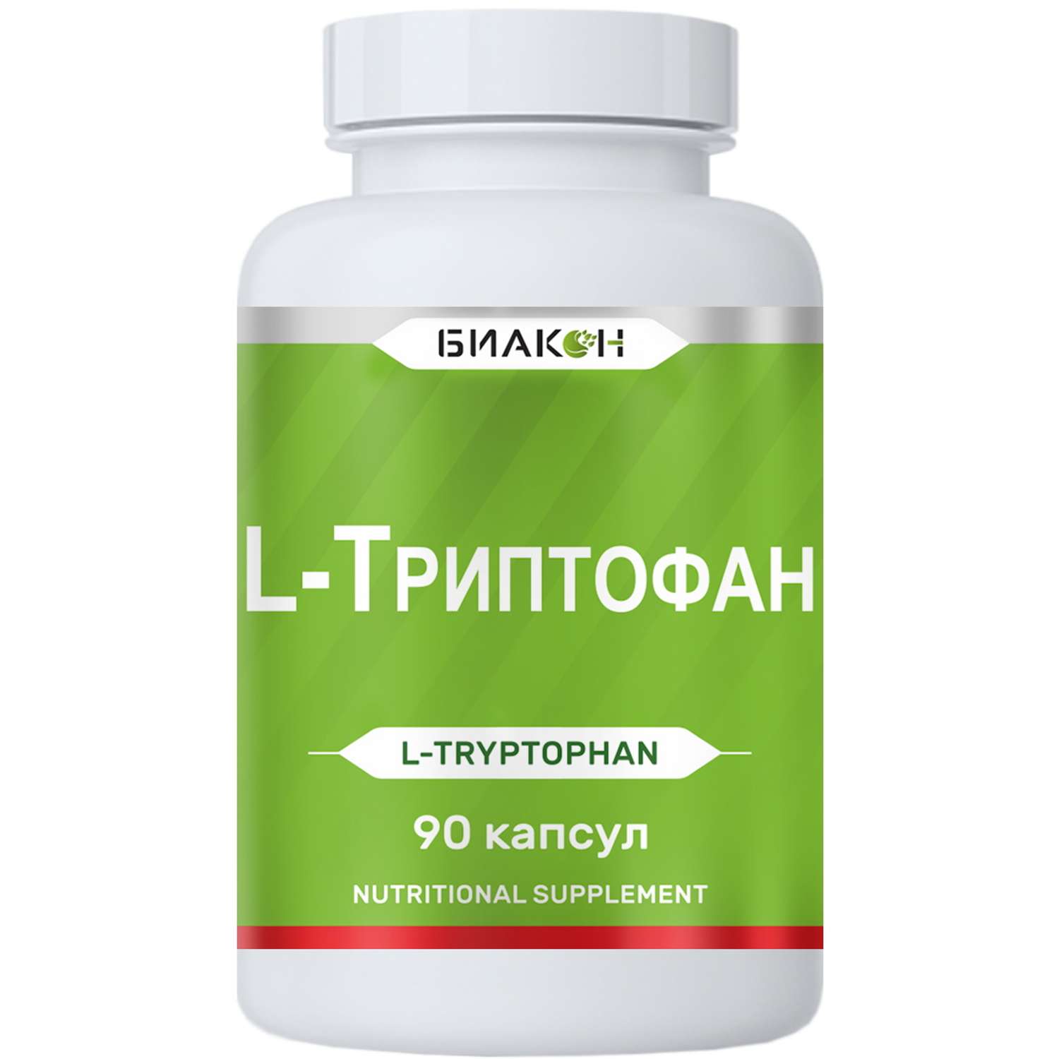 БАД БИАКОН L-Триптофан предшественник гормона счастья 90 капсул - фото 1