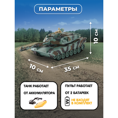 Танк РУ CROSSBOT Abrams M1A2 1:24