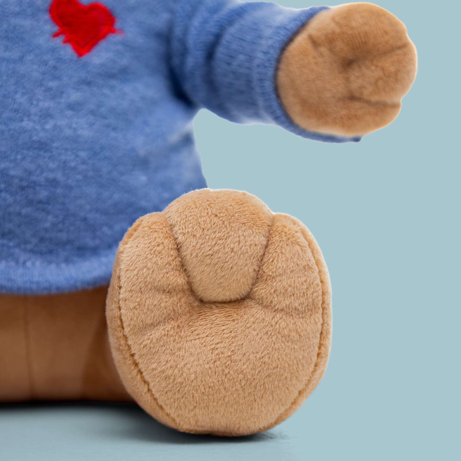 Мягкая игрушка Мягкие игрушки БелайТойс Медведь Эдди в свитере кофейный - фото 7